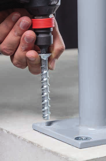 BETONIRUUVIT W-BS Helppo, nopea ja pitävä kiinnitys betoniin. Tehokkaaseen kiinnittämiseen. W-BS Betoniruuvit ovat nopein ja helpoin tapa kiinnittää erilaisia teräs ja puumateriaaleja betoniin.