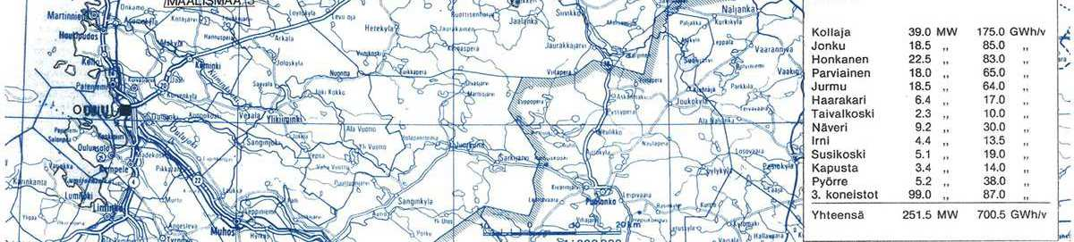 Oy Vesirakentaja Voimaa vedestä 2007 146(196) ja eri osapuolten kannanmuodostamista ja päätöksentekoa varten. Selvityksen yhteydessä tehtiin 14 erillisselvitystä, mm.