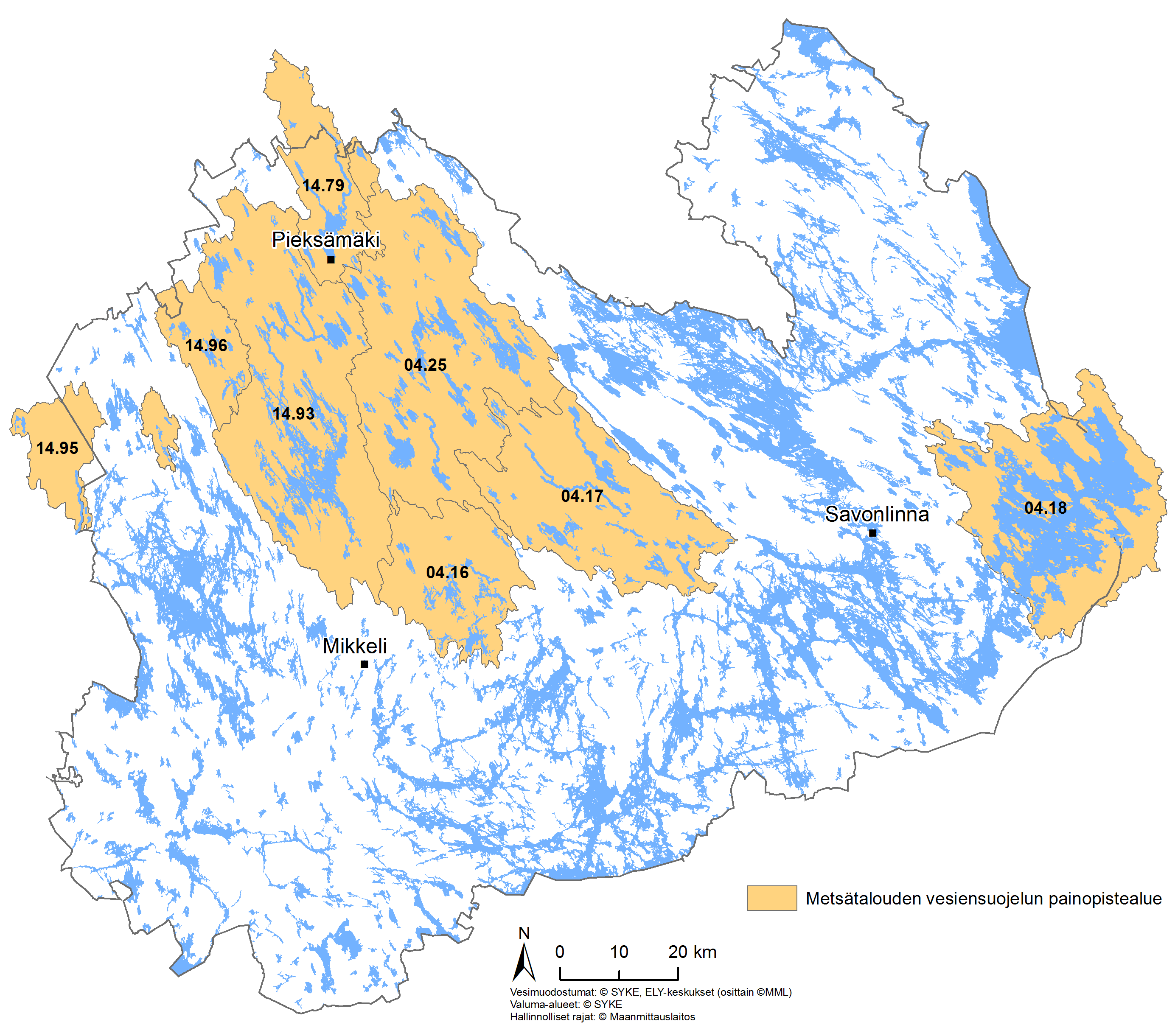 Metsätalouden vesiensuojelun