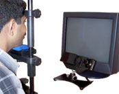 Silmänliikkeiden rekisteröinti ja analysointi Eye-link 1000 Näytteenottotaajuus 1000 Hz Pöytämalli (käyttäjäystävällinen) Analyysi: Fiksaatio, dwell ja pupilli-kohtainen