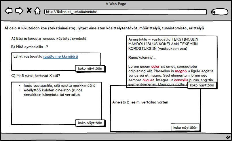 Alustavia hahmotelmia 3 jatkuu 1.