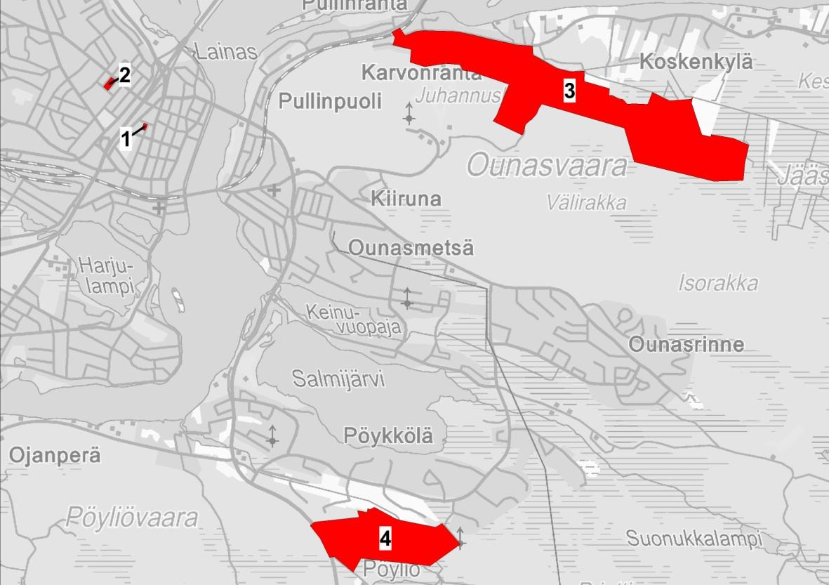 Vireillä olevat Teknisen lautakunnan päätöksellä vireille tulevat kaavat Kortteli 10 (tontit 8,10,11, ja 12) Maankäyttöluokat Maankäyttösopimus Väestöarvio (hlö) Kaavanlaatija Valmisteluvastuu KL x 0