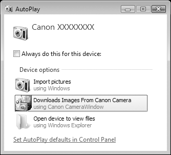 Kuvien siirtäminen tietokoneeseen Macintosh Aseta CD-levy tietokoneen CD-asemaan ja kaksoisosoita -symbolia. Jatka asennusta osoittamalla [Install/ Asenna] ja noudata näyttöön tulevia ohjeita.