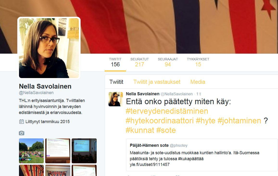 Lopuksi Kuntavaalit lähestyvät, ja vaalityötä tehdään entistä enemmän somessa Tule mukaan twitteriin,