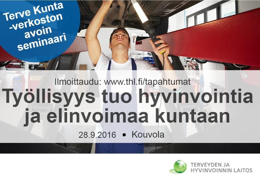 Terve Kunta -verkoston seminaari 28.9.