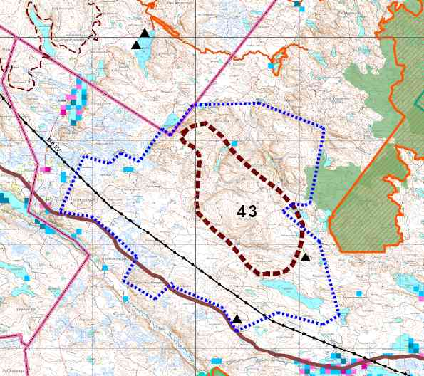 3.7.2 Lapin eteläisten osien tuulivoimaselvitys (Rovaniemi Itä-Lappi) 16UEC0076 Lapin liitto on teettänyt Länsi-Lapin, Rovaniemen ja Itä-Lapin maakuntakaavoitusta varten tuulivoimaselvityksen, joka