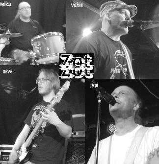 Keskiviikkona 28. toukokuuta 2014 HERVANNAN SANOMAT 25 Punk uskaltaa tarttua kantaa ottaviin aiheisiin Keikkafiiliksissä Perjantaina, toukokuun 30. päivänä, Varjobaarin lavan valtaa punk-bändi Zotzot.