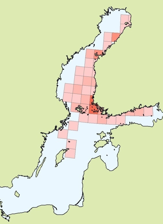 Silakan pyyntialueiden muutos 1980-2010 1980 1990 2000 2010 Rannikon läheistä