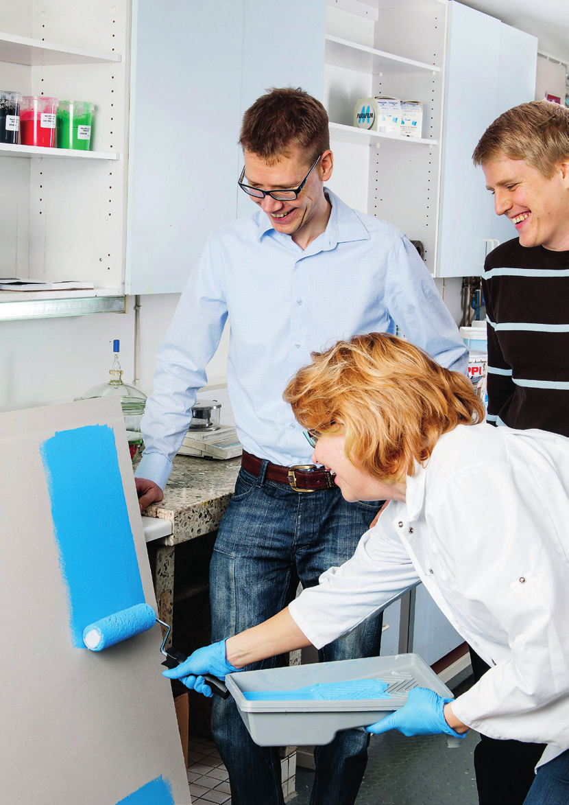 tuotekehitystä Yhteistyössä Nordkalk aloitti keväällä 2012 polymeeriprojektin yhteistyössä GVK Coating Technologiesin kanssa.