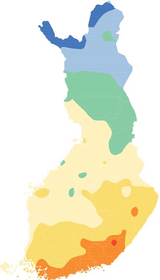 Heinäkuun 13 lämpötila- ja sadekartat yli 18 17...18 16...17...16 14... 13...14 alle 13,...1,,..., -,..., -1,...-, -1,.