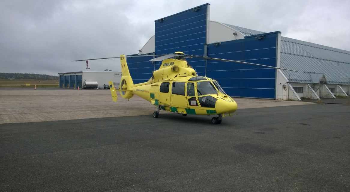 8 Kuva 1. Eurocopter EC135 P2 helikopteri (Kuva Ari Suutarinen SHT).
