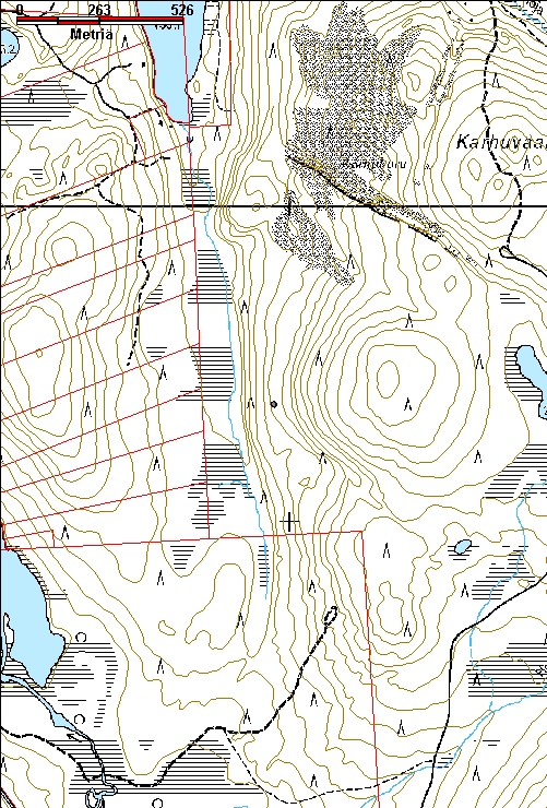 29 Kohdetyyppi: 17 Kivi- ja maarakenteet Copyright: Metsähallitus 2008