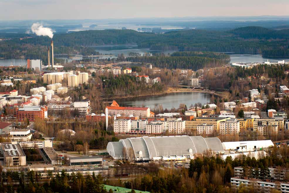 AROMAATTISTEN HIILIVETYJEN PITOISUUDET KUOPION ILMASSA VUONNA 2013 Kuva: