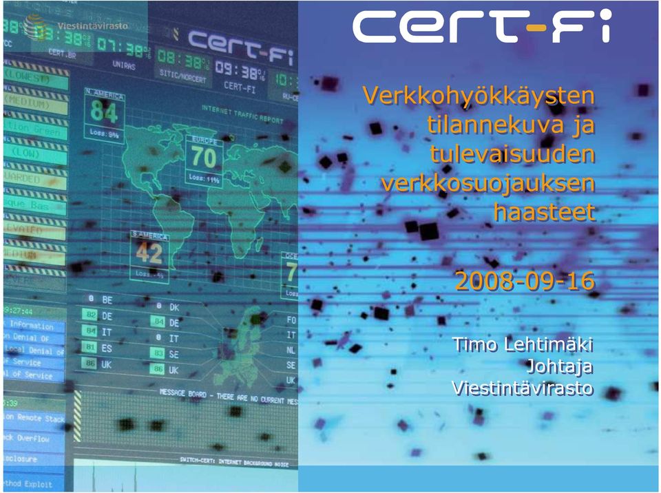 verkkosuojauksen haasteet