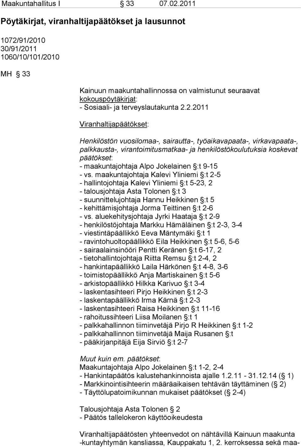 terveyslautakunta 2.