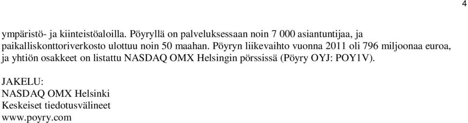 ulottuu noin 50 maahan.