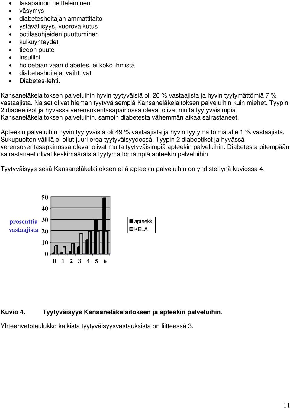 Naiset olivat hieman tyytyväisempiä Kansaneläkelaitoksen palveluihin kuin miehet.