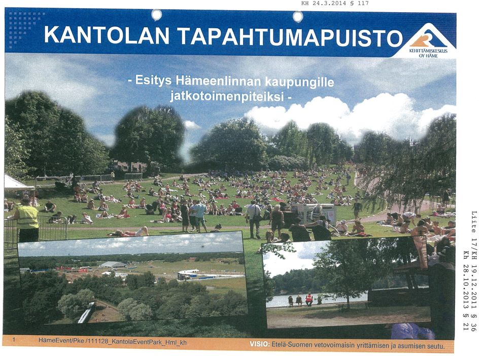 Hämeenlinnan. kaupungille jatkotoimenpiteiksi, ii,... z :.