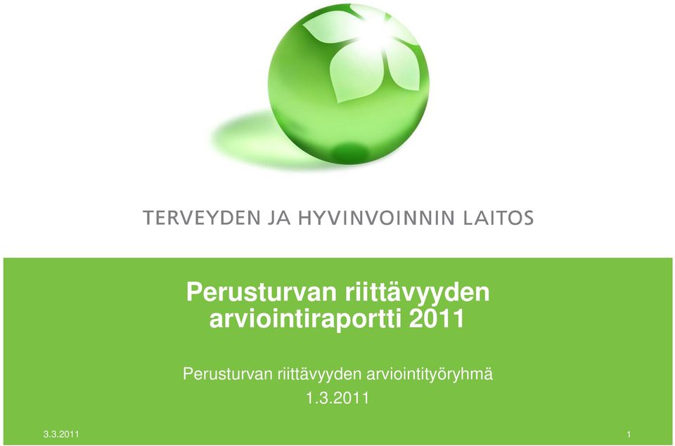 arviointityöryhmä 1.3.