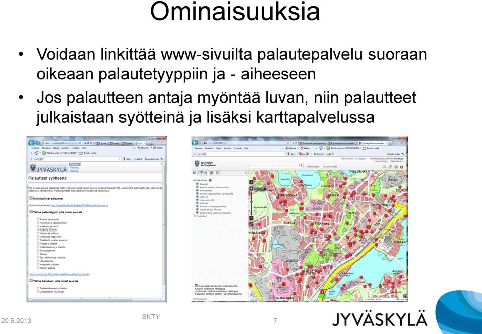 aiheeseen Jos palautteen antaja myöntää luvan, niin