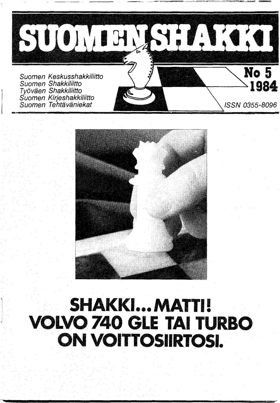 SHAKKI MATTI! VOLVO 740 GLE TAI TURBO ON VOITTOSIIRTOSI. - PDF Ilmainen  lataus