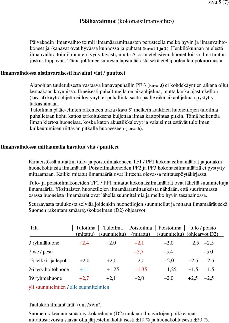 Tämä johtunee suuresta lapsimäärästä sekä eteläpuolen lämpökuormasta.