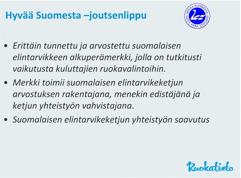 ruokavalintoihin.