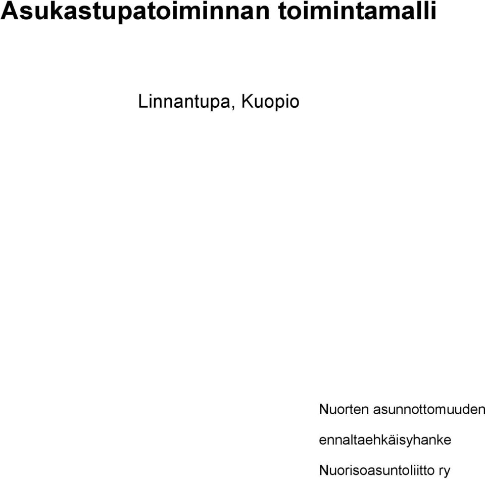 Kuopio Nuorten