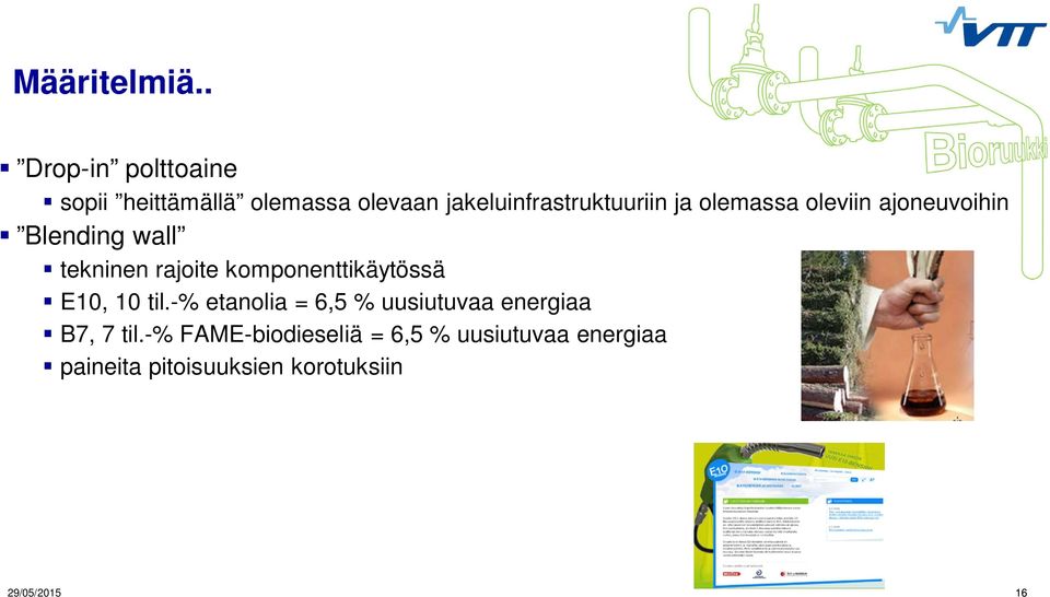 olemassa oleviin ajoneuvoihin Blending wall tekninen rajoite komponenttikäytössä