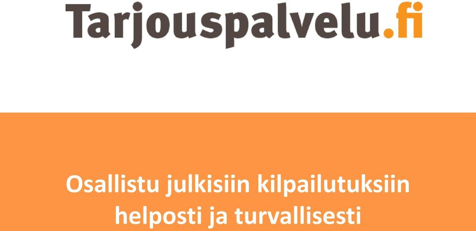 kilpailutuksiin