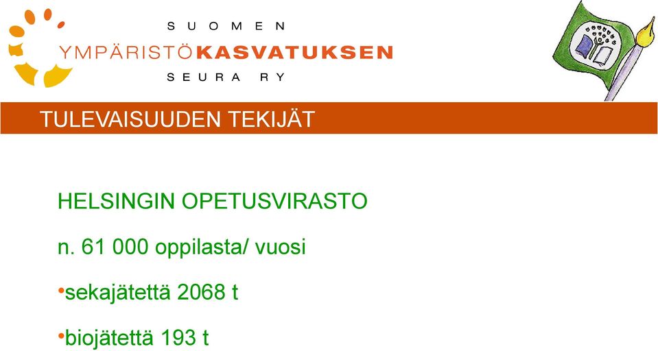 61 000 oppilasta/ vuosi