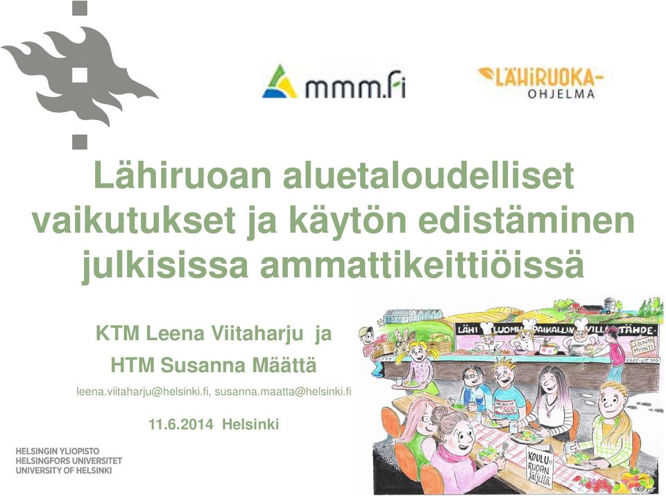 Viitaharju ja HTM Susanna Määttä leena.