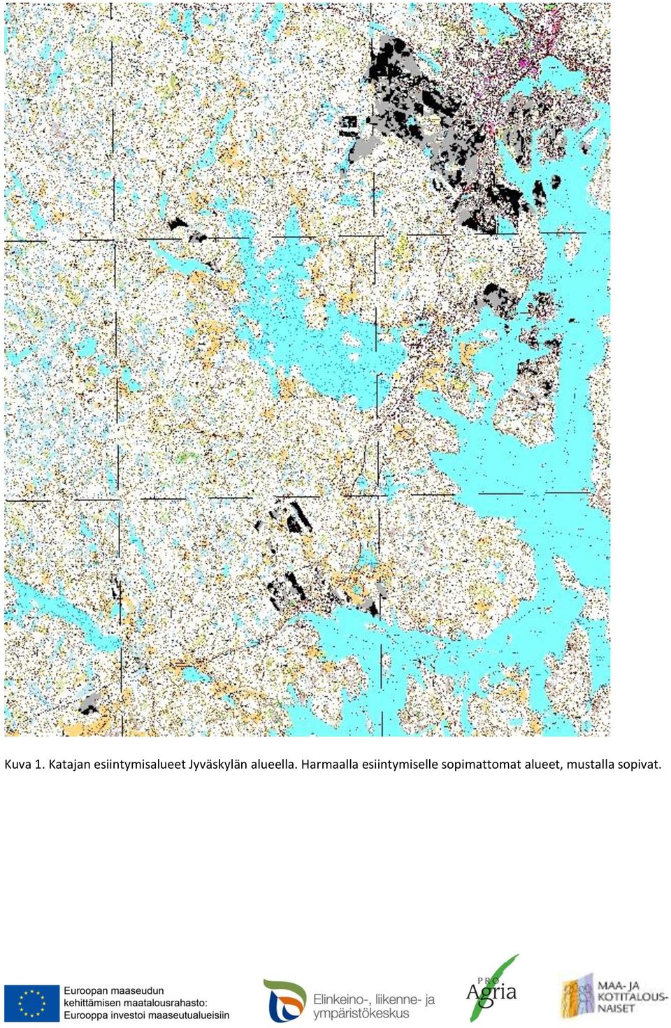 Jyväskylän alueella.