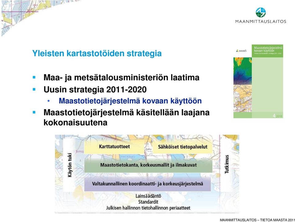 2011-2020 Maastotietojärjestelmä kovaan käyttöön