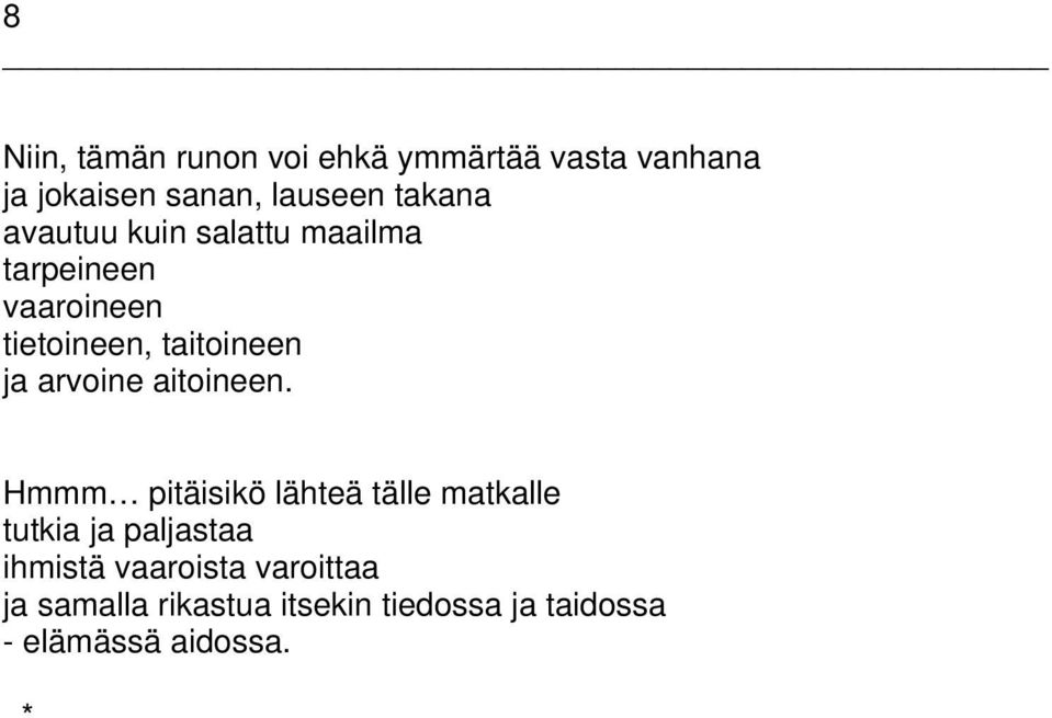 arvoine aitoineen.