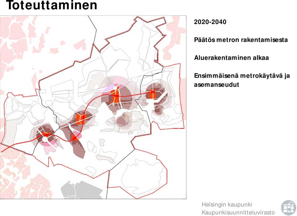 Aluerakentaminen alkaa