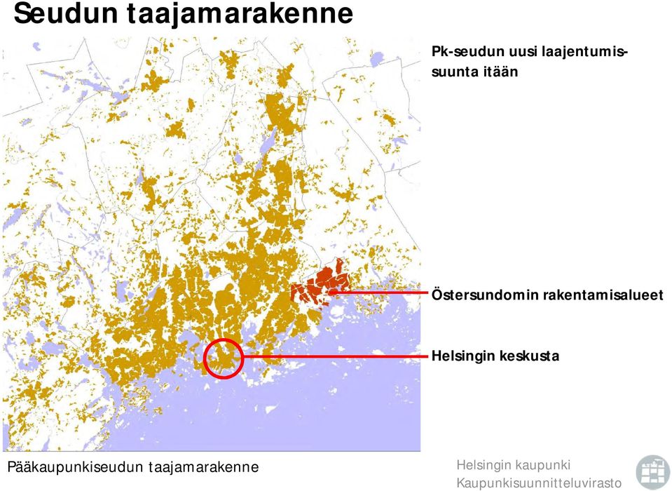 Östersundomin rakentamisalueet