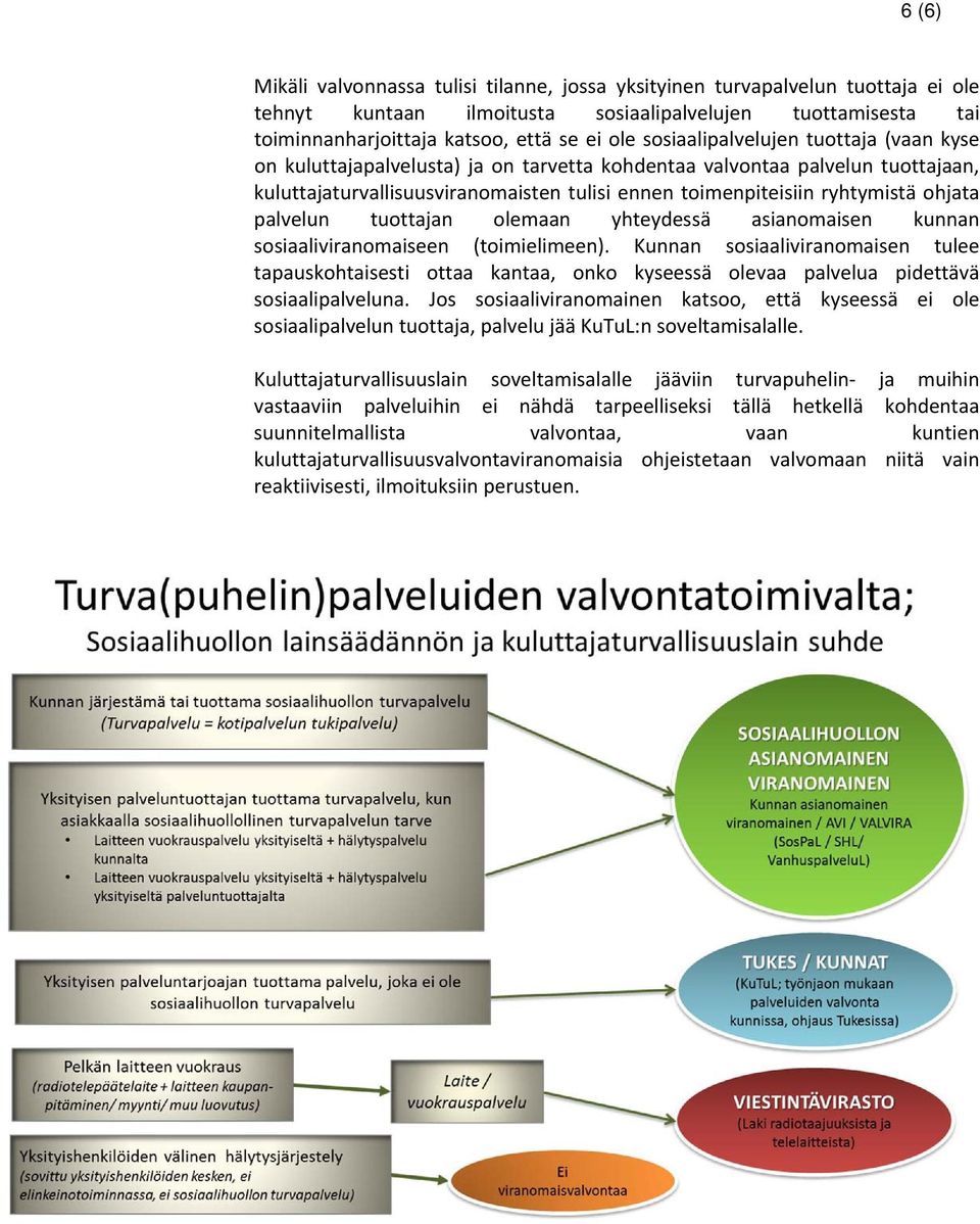 ohjata palvelun tuottajan olemaan yhteydessä asianomaisen kunnan sosiaaliviranomaiseen (toimielimeen).