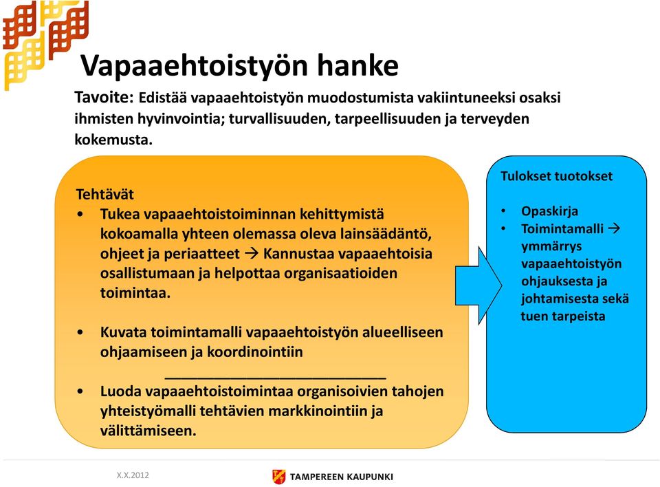 organisaatioiden toimintaa.