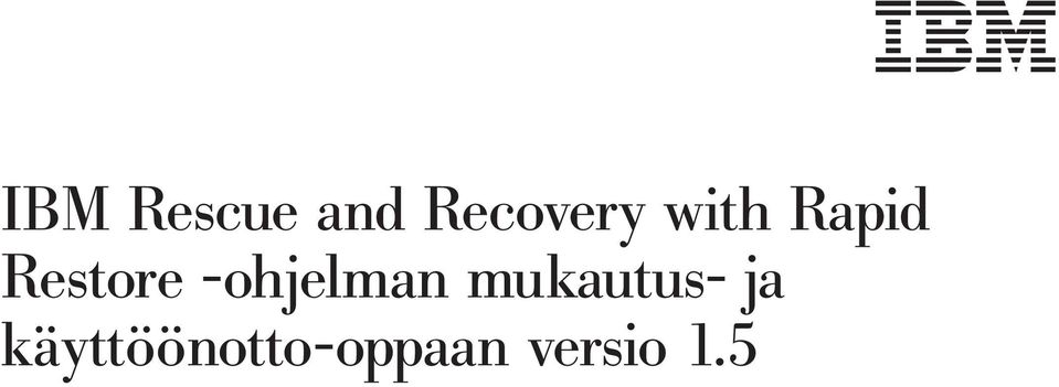 -ohjelman mukautus- ja