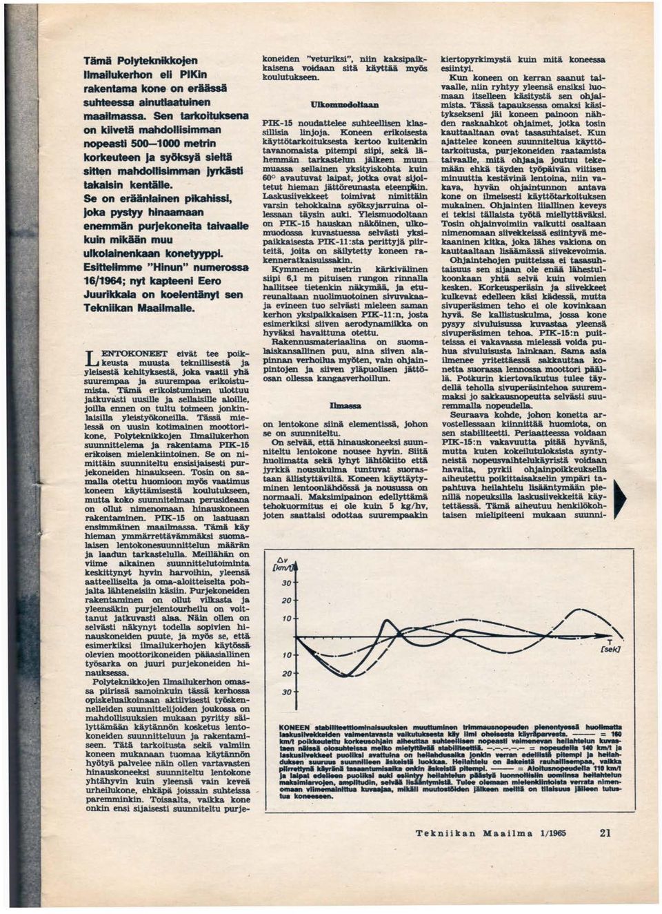 Se on erhnlalnen pikahissl, Joka pystyy hlnaamaan enemmän purjekoneita taivaalle kuin mikään muu ulkolalnenkaan konetyyppi.