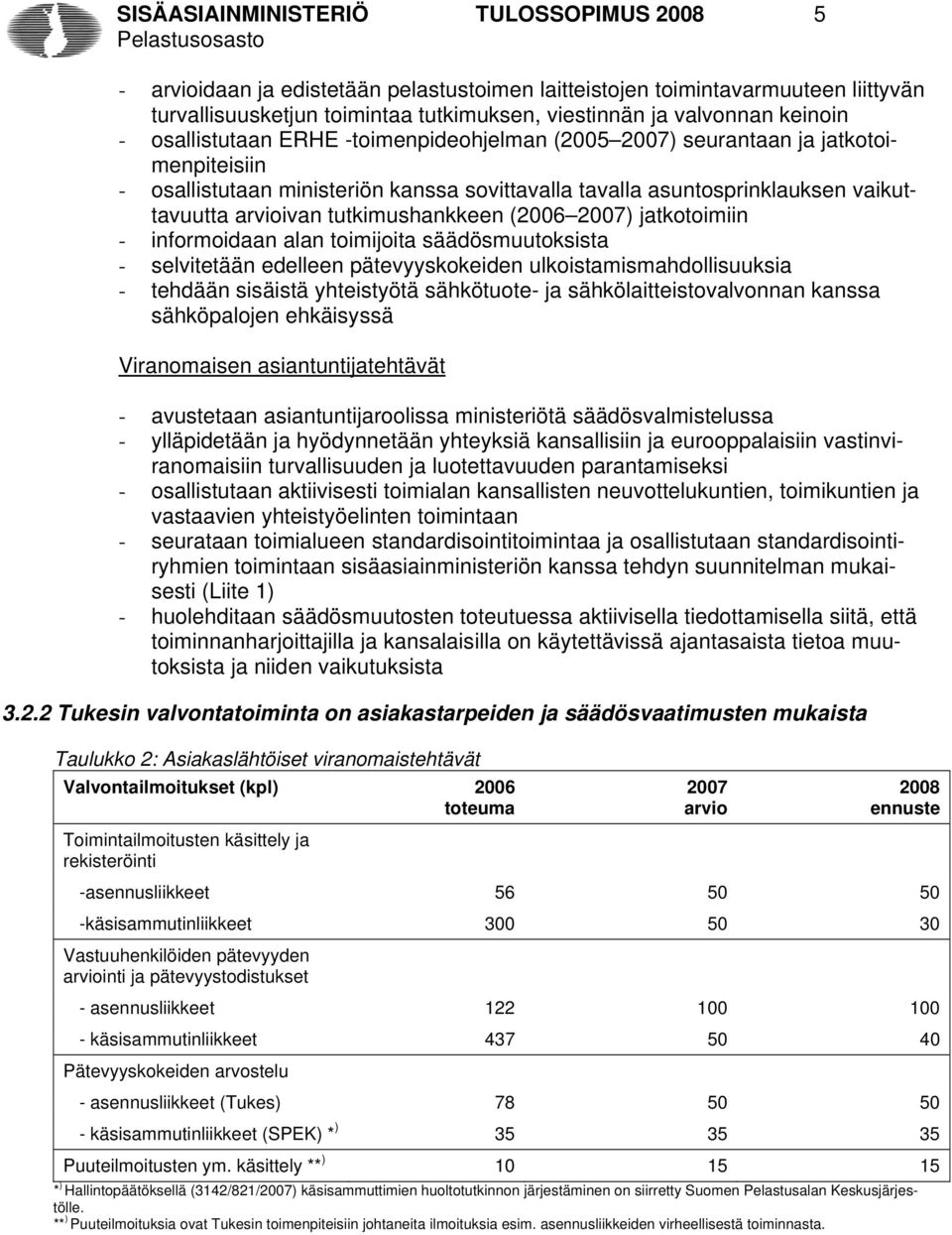 (2006 ) jatkotoimiin - informoidaan alan toimijoita säädösmuutoksista - selvitetään edelleen pätevyyskokeiden ulkoistamismahdollisuuksia - tehdään sisäistä yhteistyötä sähkötuote- ja