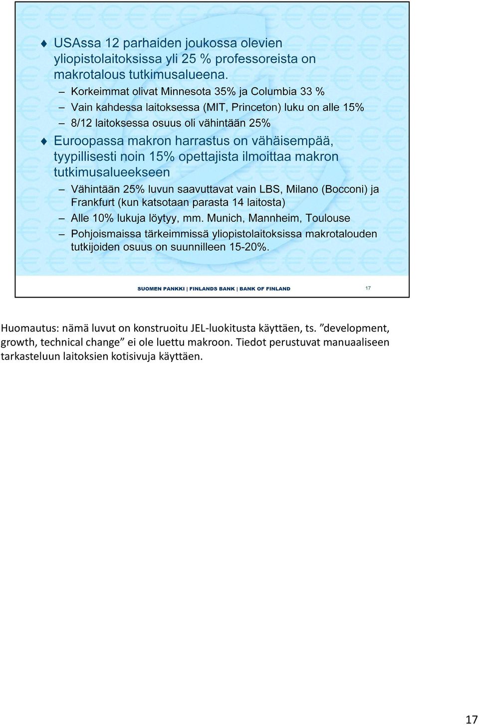 development, growth, technical change ei ole luettu