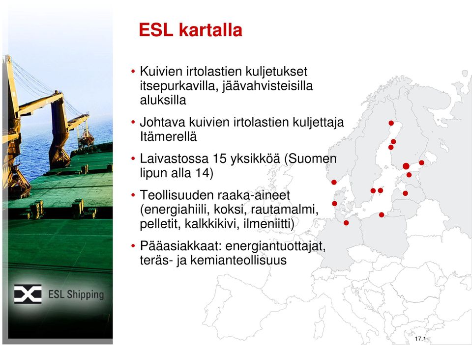 (Suomen lipun alla 14) Teollisuuden raaka-aineet (energiahiili, koksi, rautamalmi,