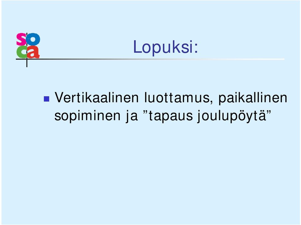 luottamus,