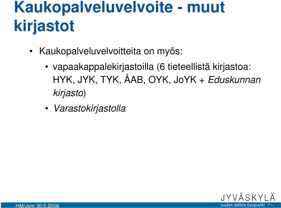 vapaakappalekirjastoilla (6 tieteellistä