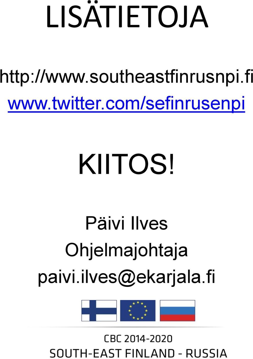 twitter.com/sefinrusenpi KIITOS!