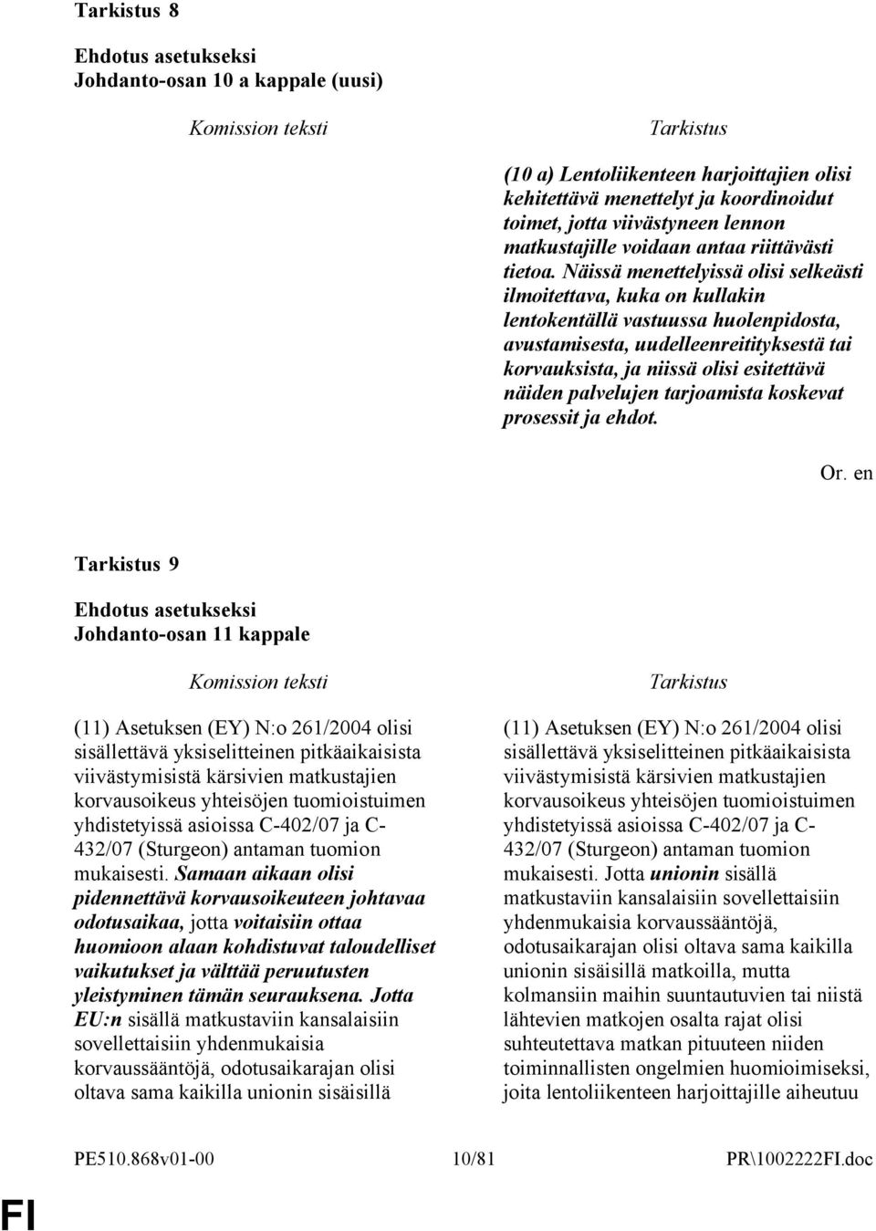 palvelujen tarjoamista koskevat prosessit ja ehdot.