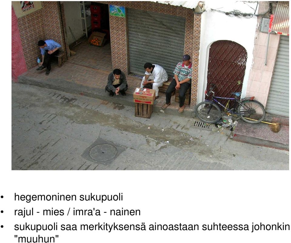 sukupuoli saa merkityksensä