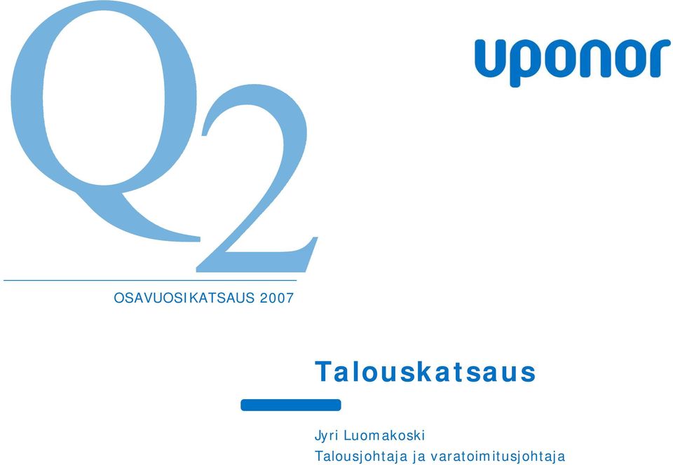 Talousjohtaja ja